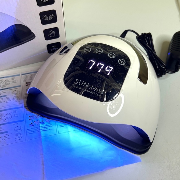 White Electric Nail Lamp  #1 - Picture 10 of 14